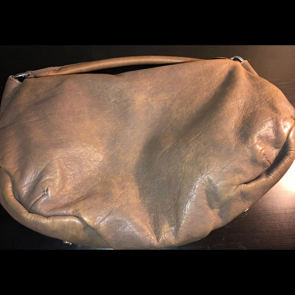 Liebeskind Brown Leather Shoulder Bag - Picture 4 of 8